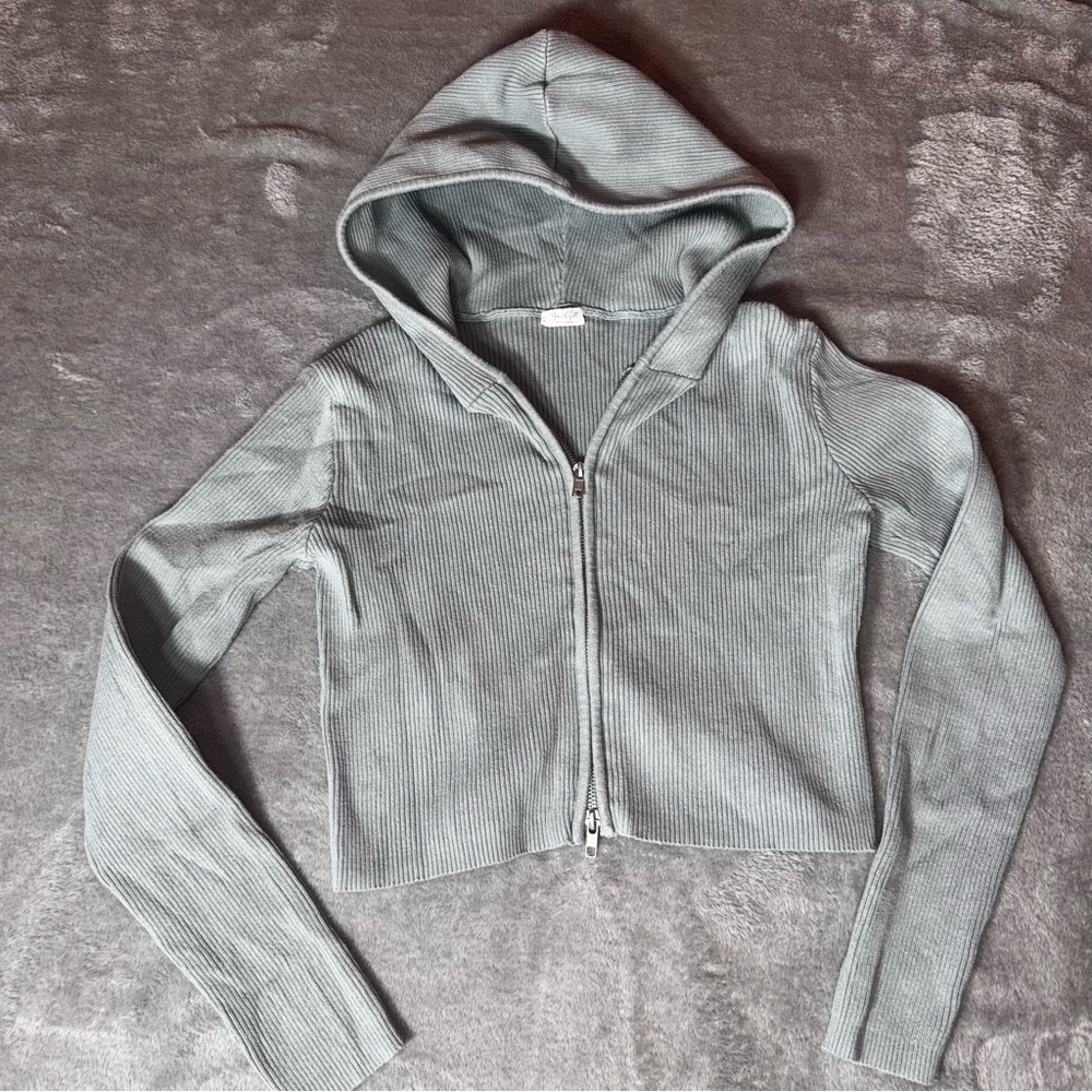 John Galt Ribbed Hoodie